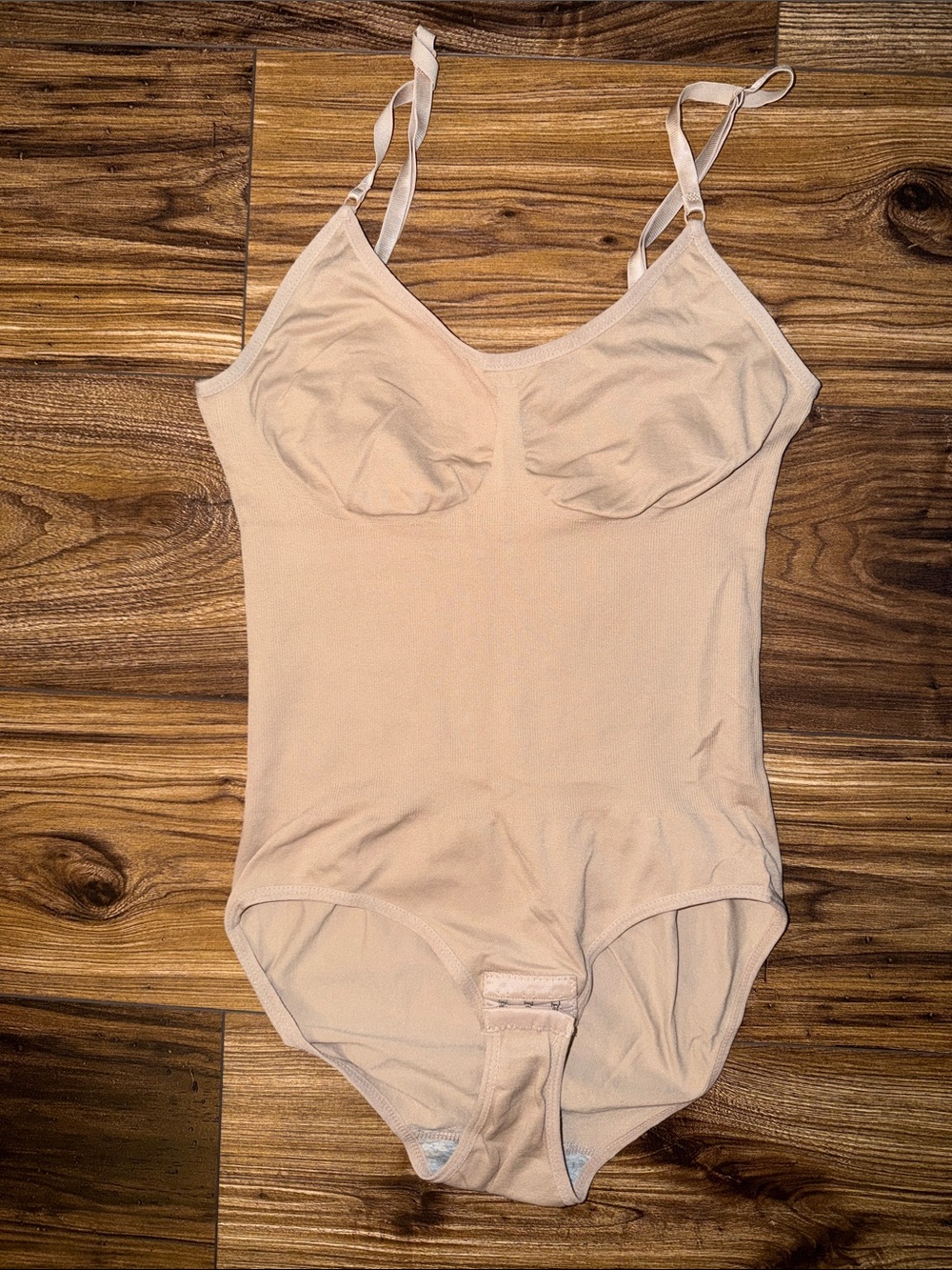 Revenge Body Nude Shaping Bodysuit with Adjustable Straps